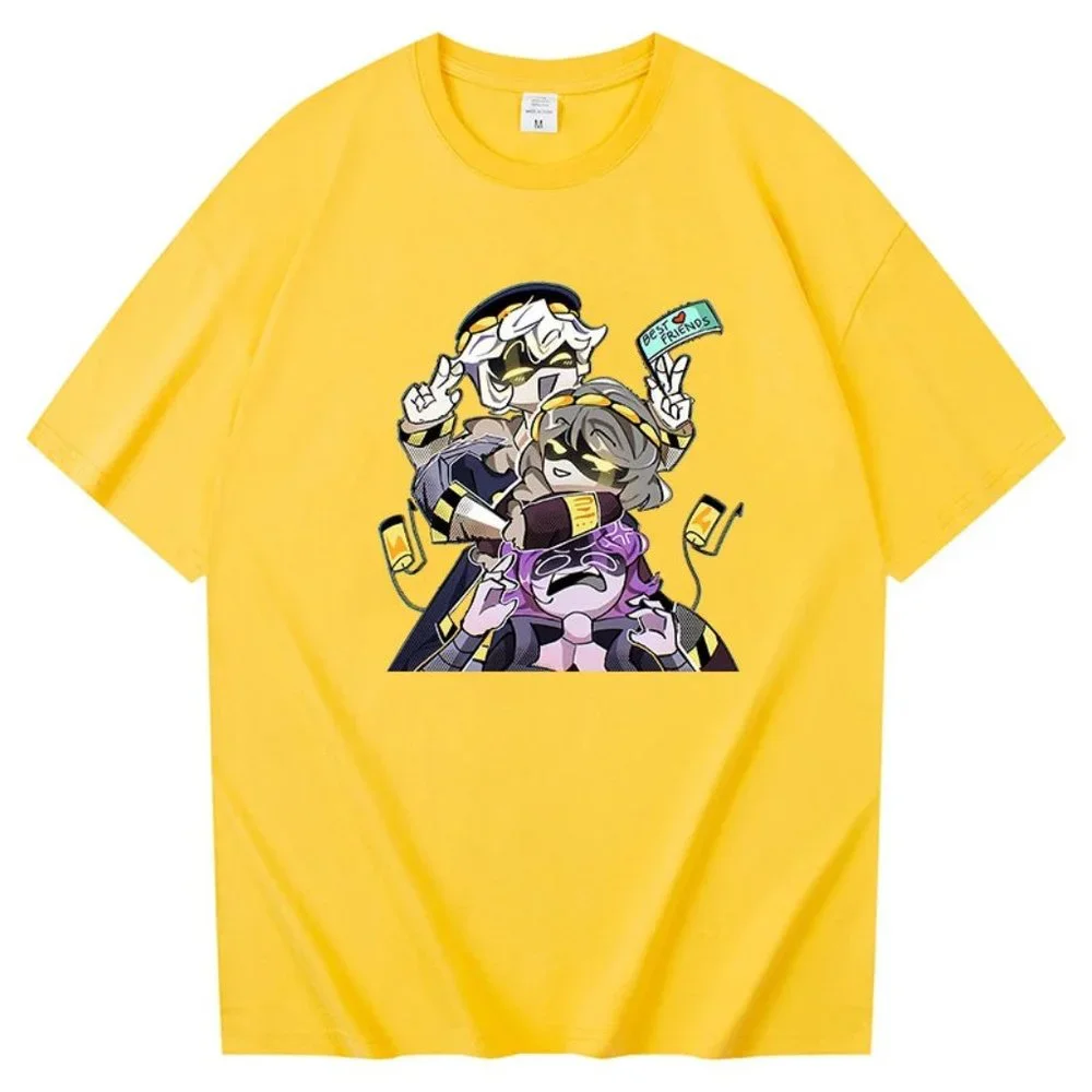Unisex Pure Cotton MURDER DRONES T-Shirt , O-Neck Solid Color Tee shirts Tops - Picture 1 of 10